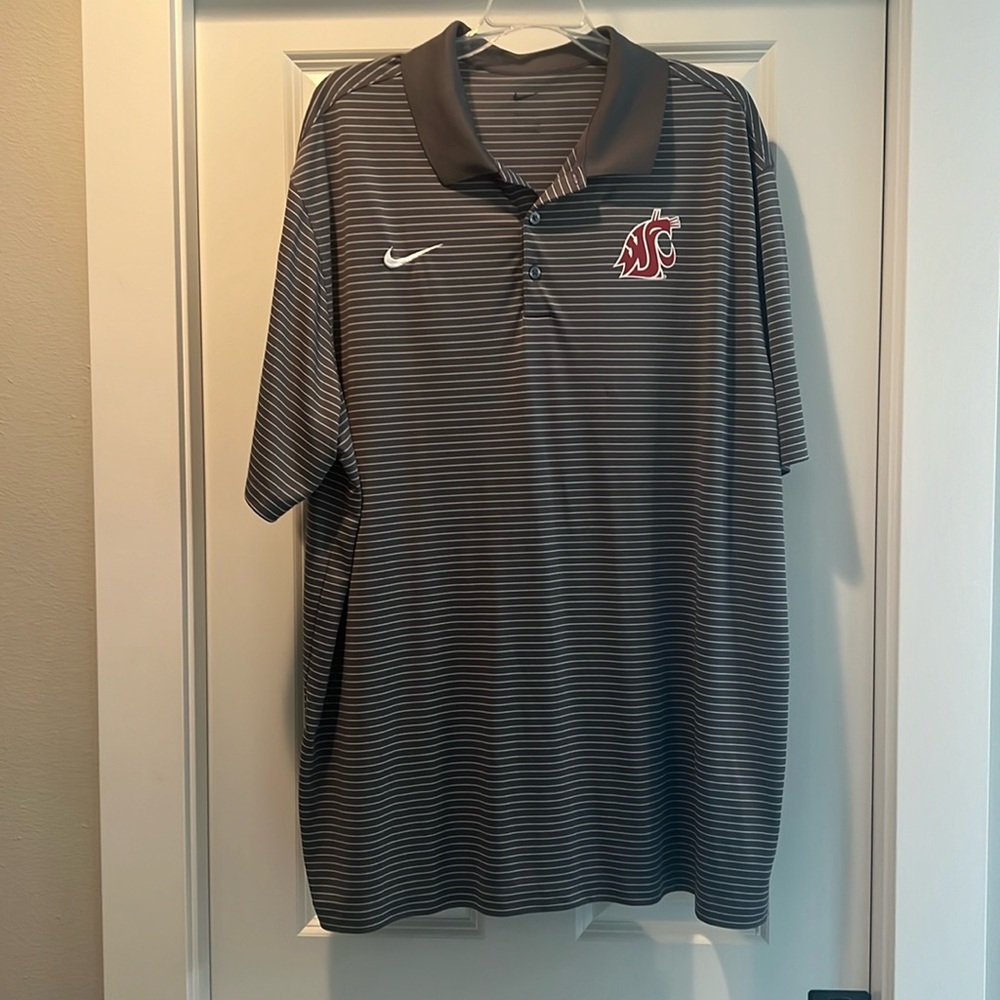 NWOT Nike Dri-Fit WSU Cougars Polo